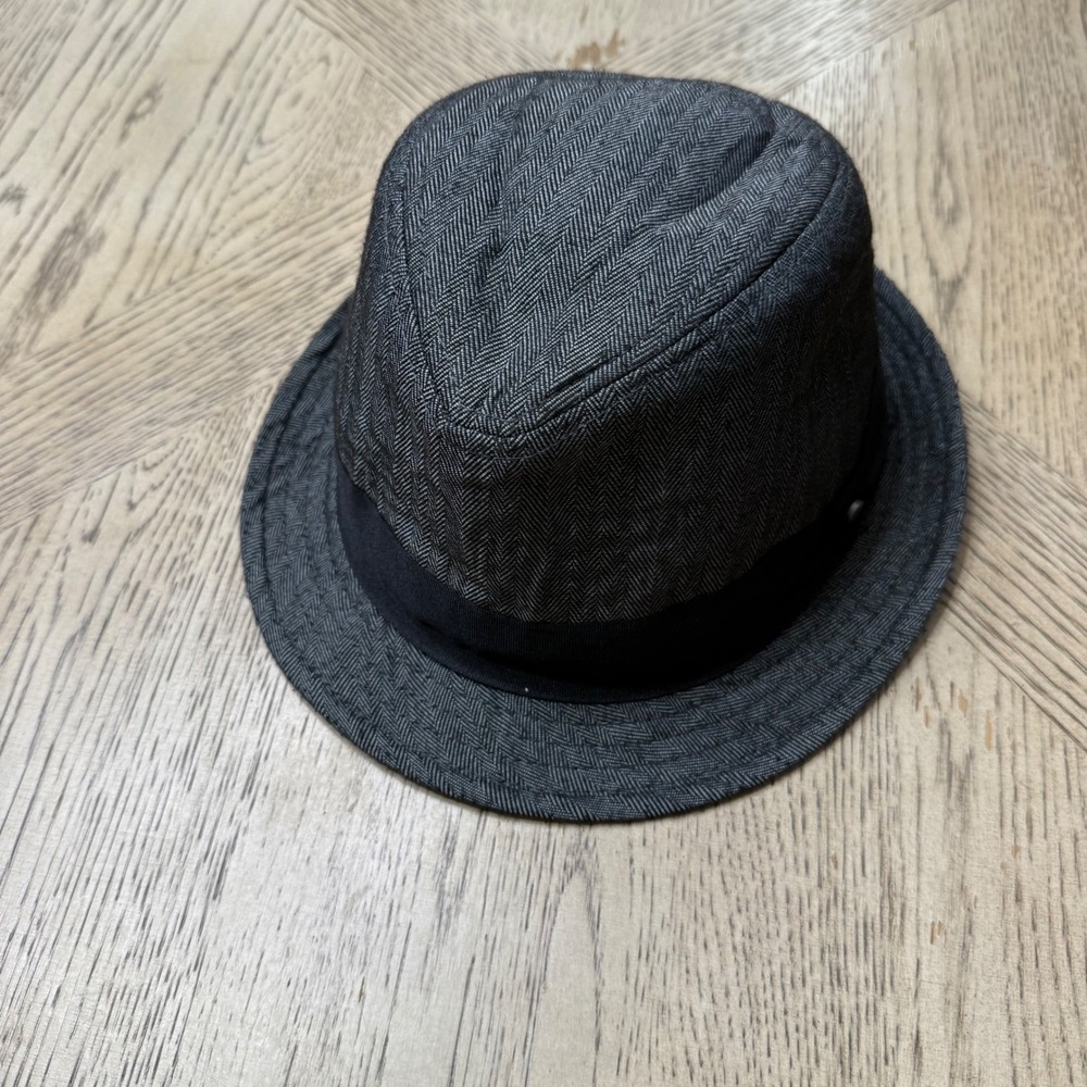 Stetson All American Men's Small Herringbone Fedora Hat Dress Casual